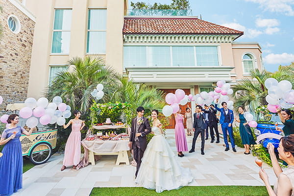 巨大クラッカーやバルーンリリース！ステラ・デル・アンジェロで人気の盛り上がり演出実例