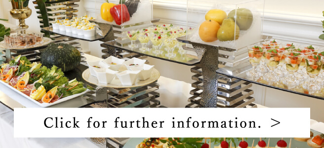 Standing or Seated Buffet Plan for Groups of 30 or More